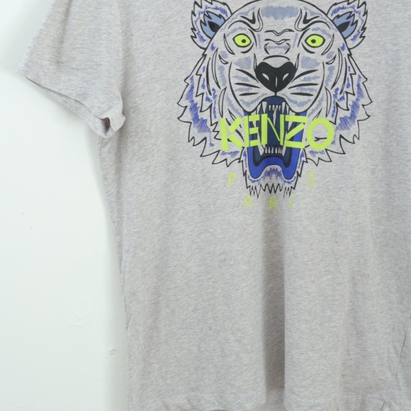 KENZO Paris Kids Tiger Print Tee / Youth M, 12Y+ - Picture 4 of 6